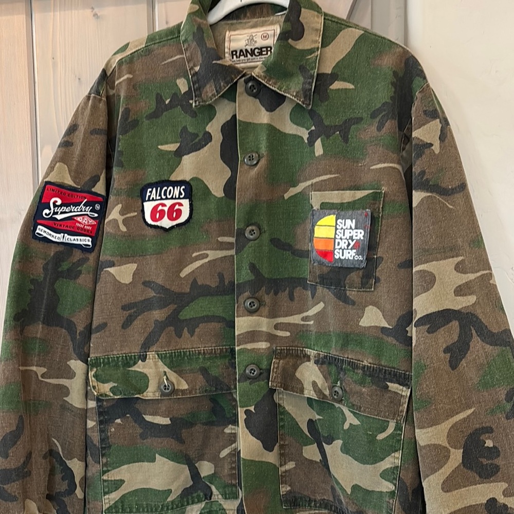 Ranger Upcycled camo jacket